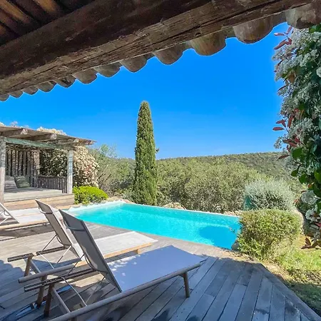 Villa Belle Bergerie Avec Piscine Chauffee Surplombant La Baie De Santa Giulia