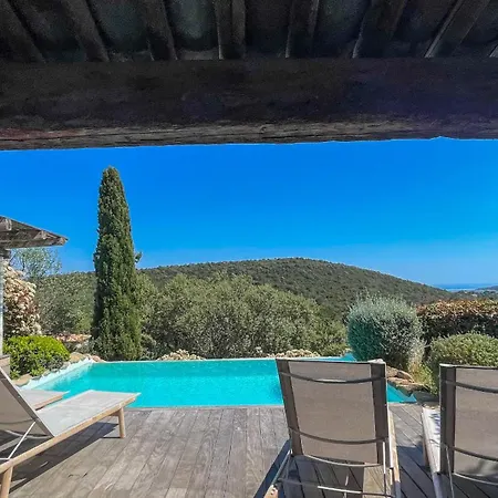 Belle Bergerie Avec Piscine Chauffee Surplombant La Baie De Santa Giulia