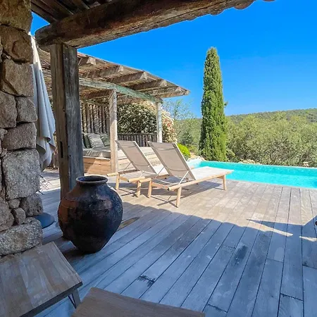 Villa Belle Bergerie Avec Piscine Chauffee Surplombant La Baie De Santa Giulia Porto-Vecchio (Corsica)